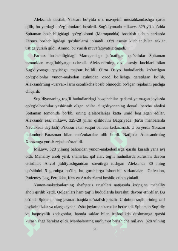 Salavkiylar davlati va Yunon-Baqtriya podsholigi 8