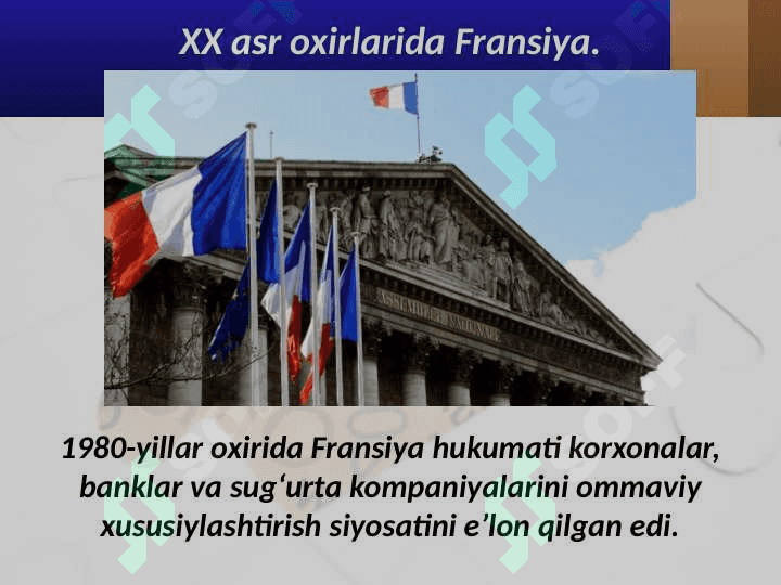 1991 – 2017-yillarda Fransiya 2