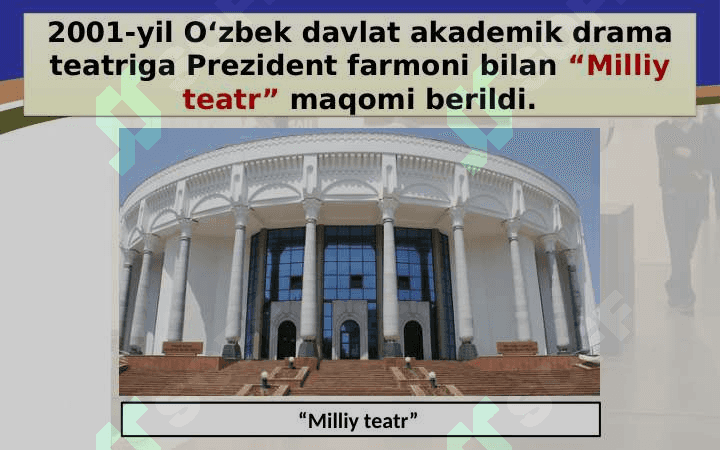 O‘zbekistonda madaniyat va san’at 5