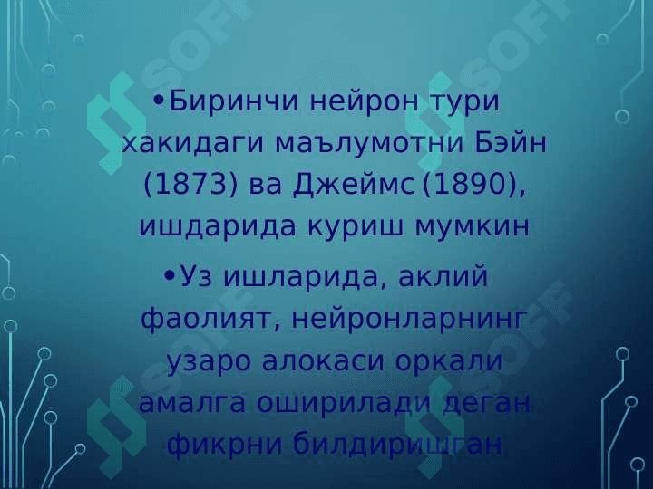 Нейрон тўри 5