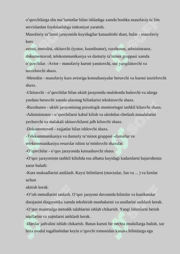 MASOFAVIY TALIM VA UNING TUSHUNCHALARI 4