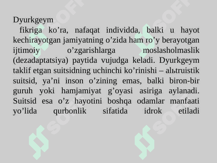 Suitsidlarning shakllanish kontseptsiyasi. Suitsidal motivatsiya 7