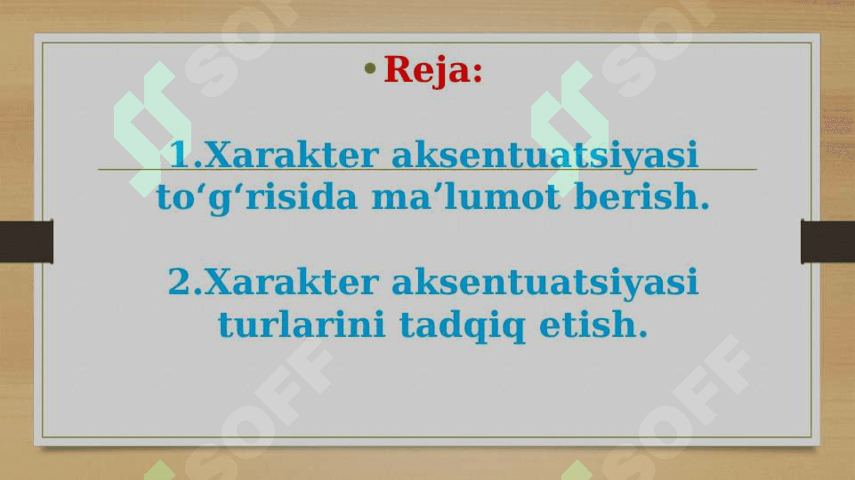 XARAKTER AKSENTUATSIYASI 2