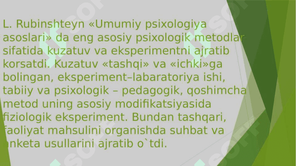 Psixologik eksperimentning asoslari 3