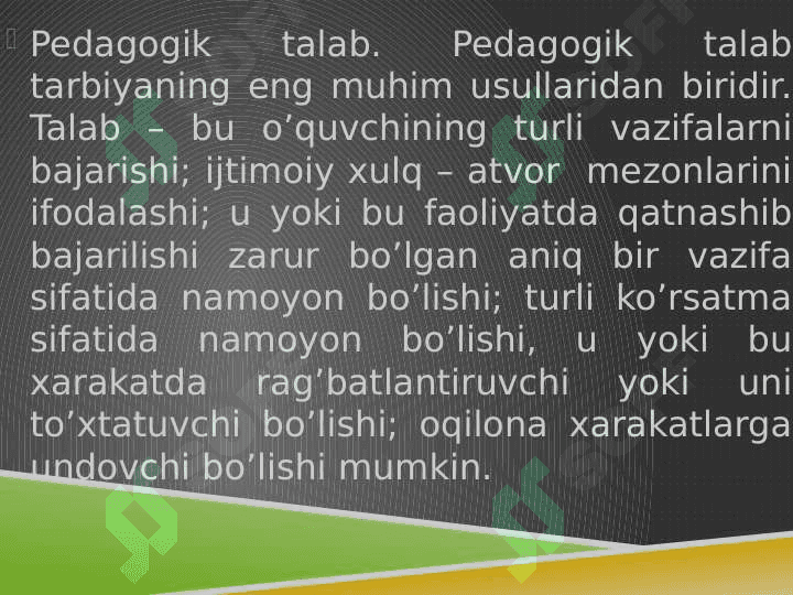 DARSDAN TASHQARI VAQTLARDA MUAMMOLI VAZIYATLAR YARATISH TEXNOLOGIYASI 2