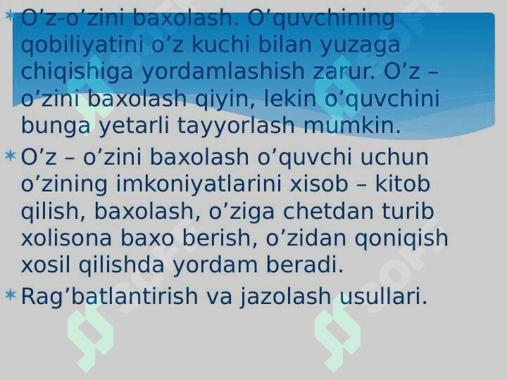 DARSDAN TASHQARI VAQTLARDA MUAMMOLI VAZIYATLAR YARATISH TEXNOLOGIYASI 4