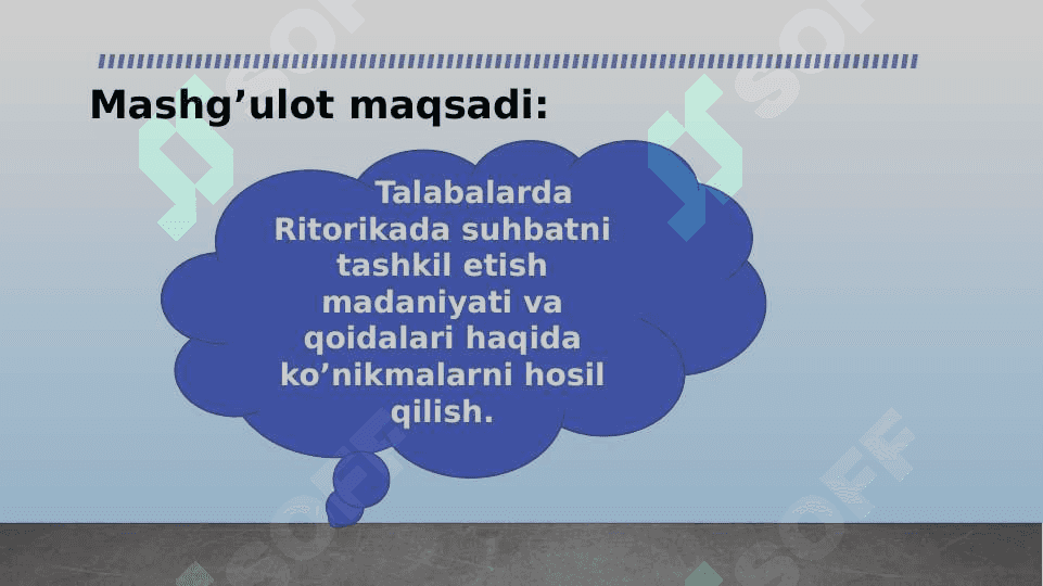 SUHBAT O’QITUVCHI NUTQINING JANRI SIFATIDA 3