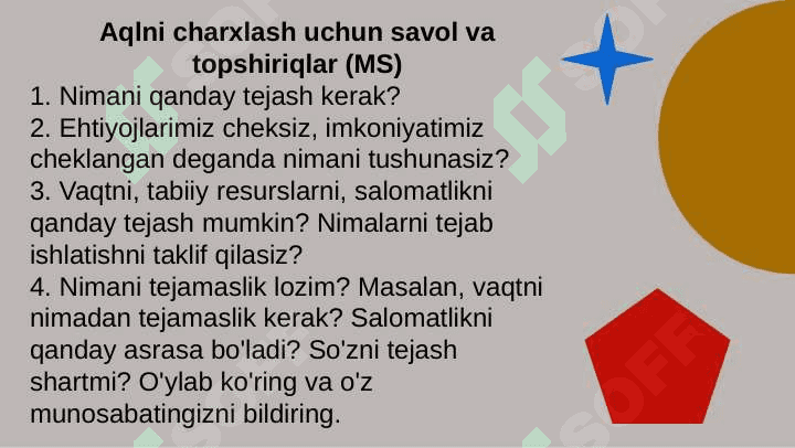 TEJAMKORLIK - YAXSHI FAZILAT 2