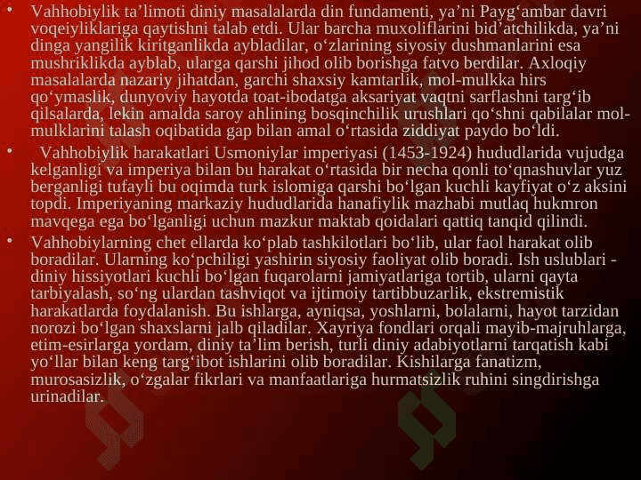 Diniy ekstremizm 8