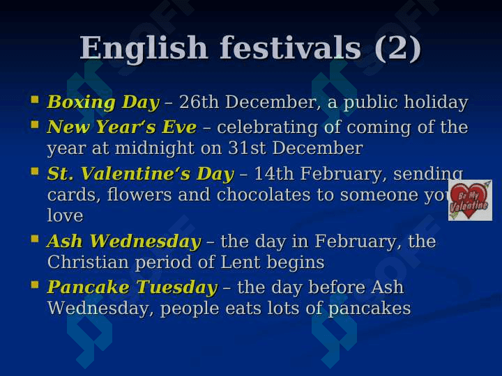English culture and traditions 4