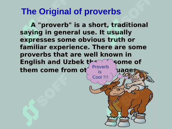 ENGLISH PROVERBS 3