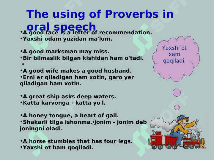 ENGLISH PROVERBS 7