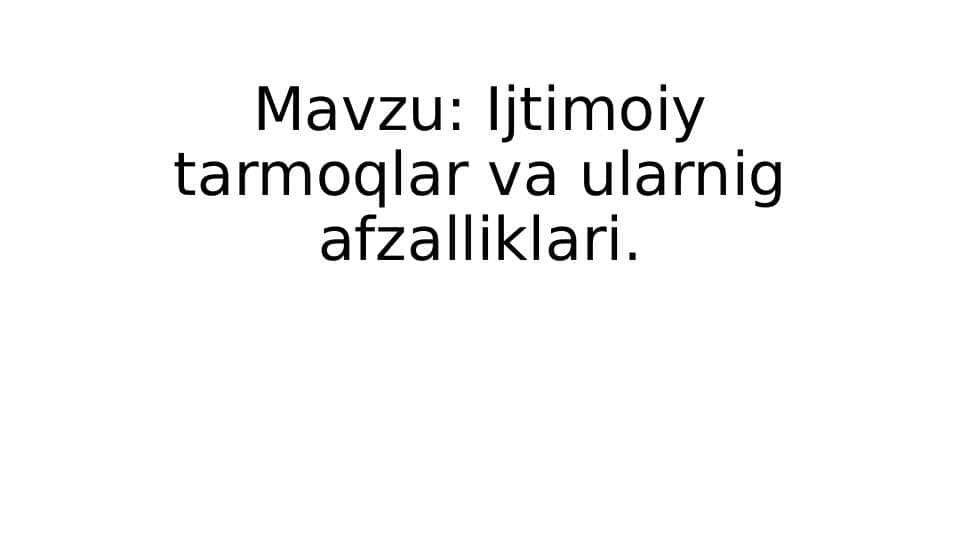 Windowsning  standart  dasturlari