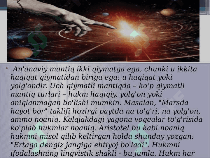 HUKM TAFAKKUR SHAKLI SIFATIDA O`RGANISH 7