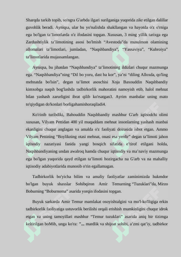 Innovatsion tadbirkorlik faoliyati boshqaruvi rejasi 4