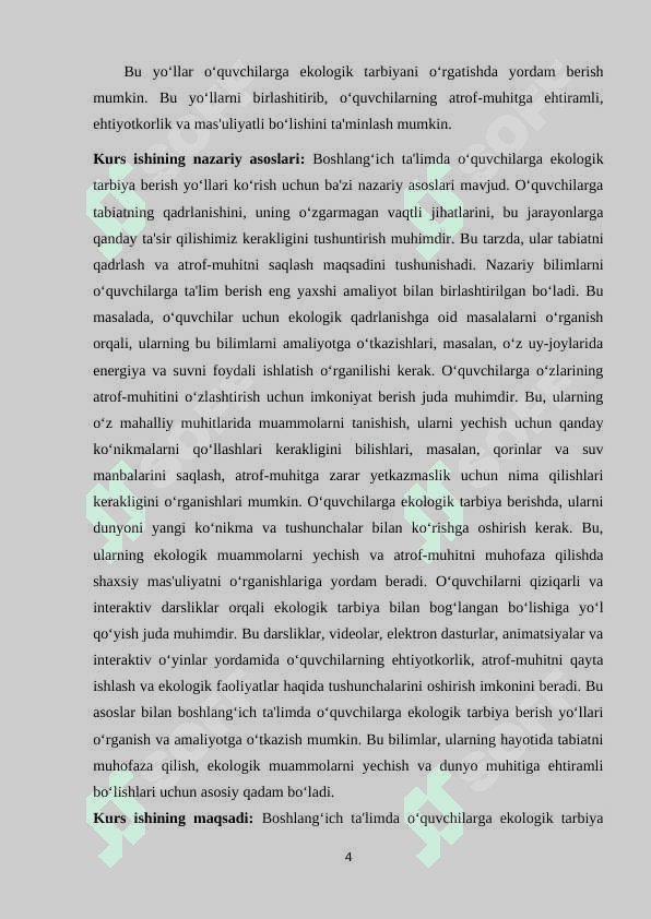 Boshlang‘ich ta'limda o‘quvchilarga ekologik tarbiya berish 4