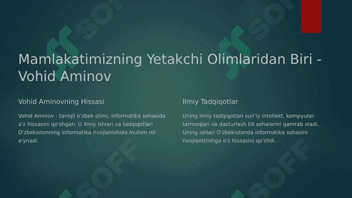 O'zbekistonda Informatikaning Rivojlanishi 4