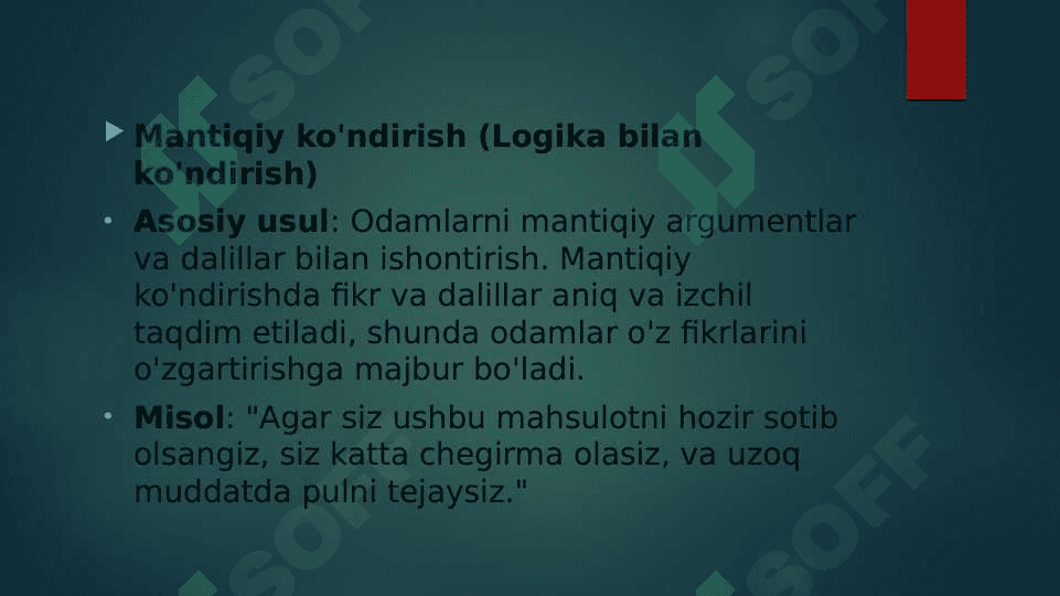 KO’NDIRISHNING OG’ZAKI TA’SIR ETISH TURLARI 3