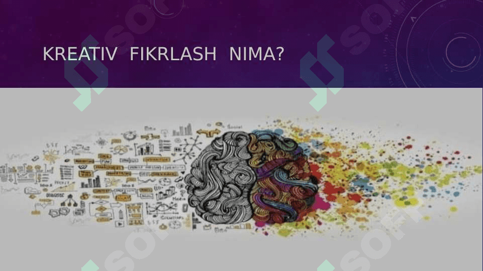 KREATIV  FIKRLASHGA  TA’SIR  KÒRSATUVCHI  OMILLAR. 2
