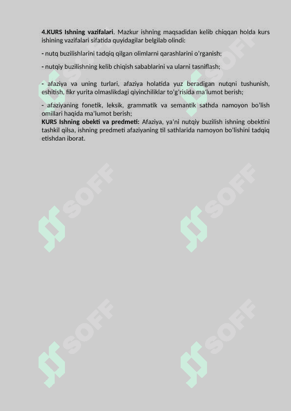 AFAZIYADA NUTQNING LEKSIK-GRAMMATIK TOMONIDAN BUZILISHINI O’RGANISHNING METODOLOGIK ASOSLARI 6