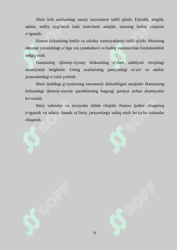 Hamzaning ijtimoiy-siyosiy lirikasi 7