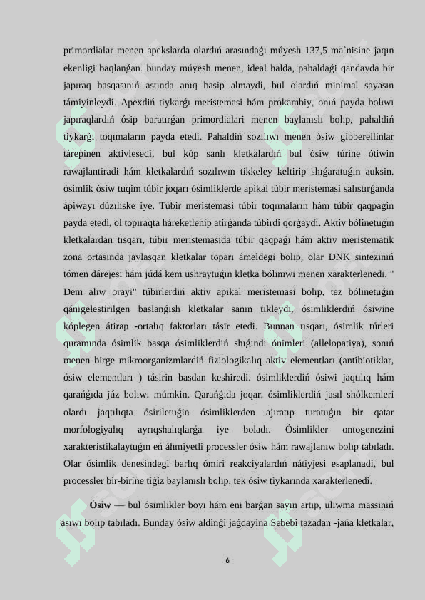 #Kurs jumisi 6