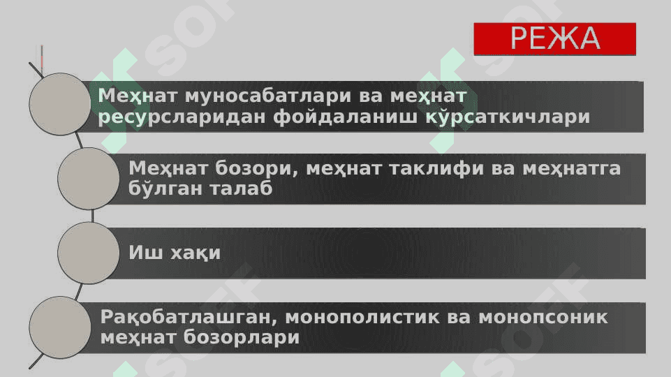 МЕҲНАТ БОЗОРИ ВА КОРХОНАЛАРДА МЕҲНАТ  РЕСУРСЛАРИДАН ФОЙДАЛАНИШ МИКРОИҚТИСОДИЁТ 2