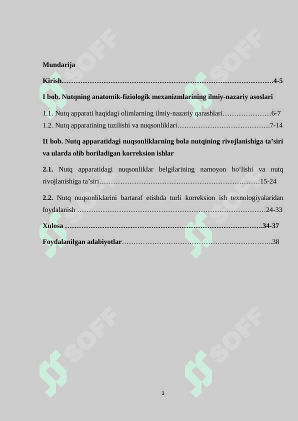 Nutqning anatomik-fiziologik mexanizmlari va nutq apparatidagi nuqsonliklar 3