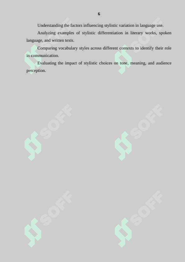 “Stylistic  differentiation of the English vocabulary” 7
