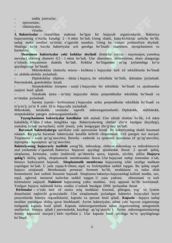 Mikrobiologiya ma'ruza matni 2024 5