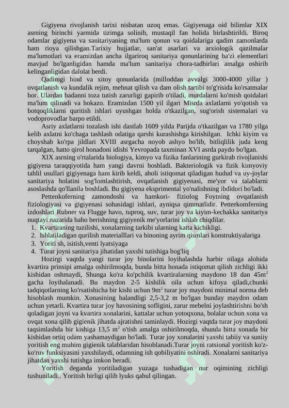 Umumiy gigiyena va ekologiya fanidan ma'ruza matni 2024 5