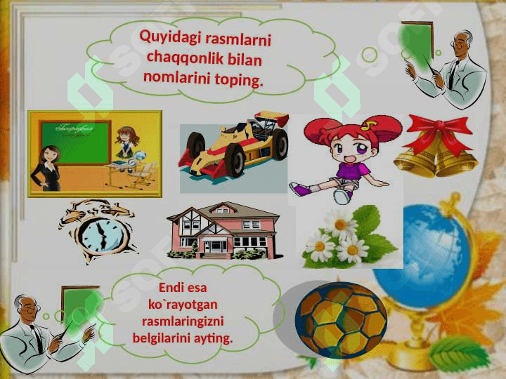 Shaxs va narsa belgisini bildirgan so`zlar 4