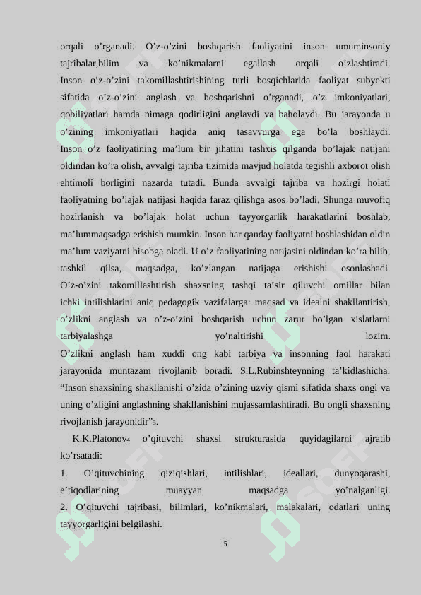 Tarbiyalanuvchilarning bilim, koʻnikma, malakalarini tashxis etish 5