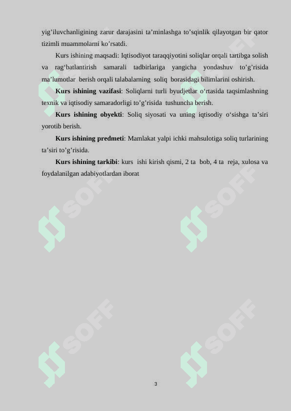 SOLIQ VA UNING IQTISODIY O'SISHGA TA'SIRI 3