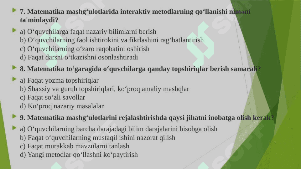 Boshlang'ich sinf matematika darslarida tarixiy materiallaridan foydalanish 5