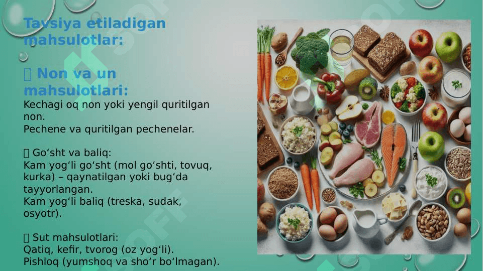 Mavzu:Ikkinchi parhez stoli 4