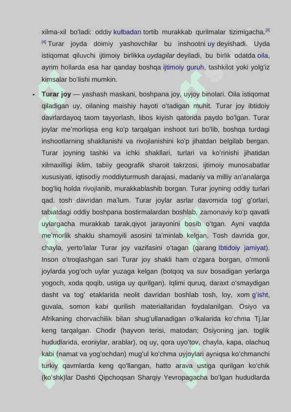 Turar joy binolarini hajmiy 3