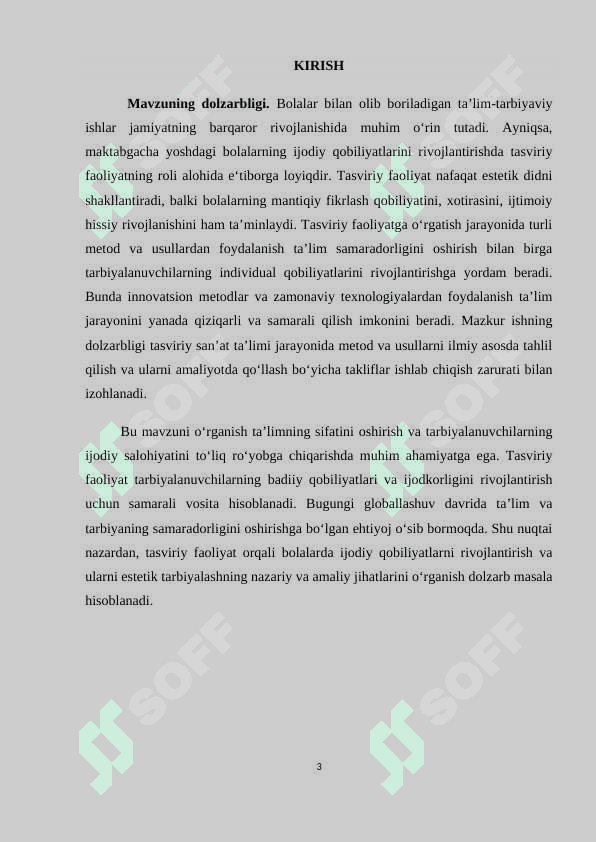 TАSVIRIY FАОLIYAT MASHG’ULOTLARINING KO’RINISHI 3