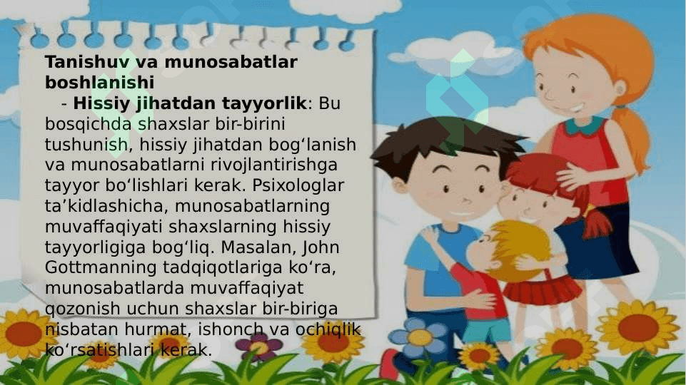 Oila hayotiy siklining assosiy bosqichlari 5