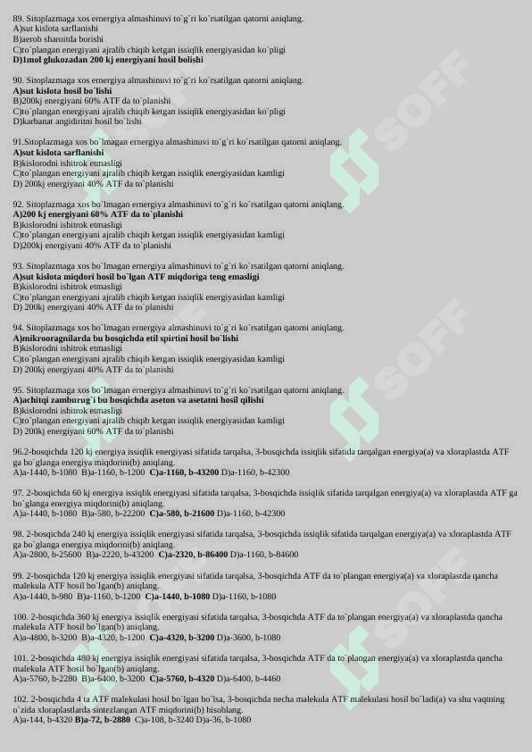 Biologiya Kimyo 800 Test 7