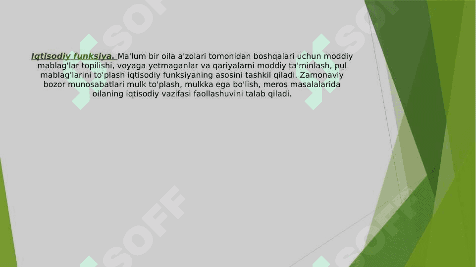 Oila tiplari va ijtimoiy funksiyalari 7