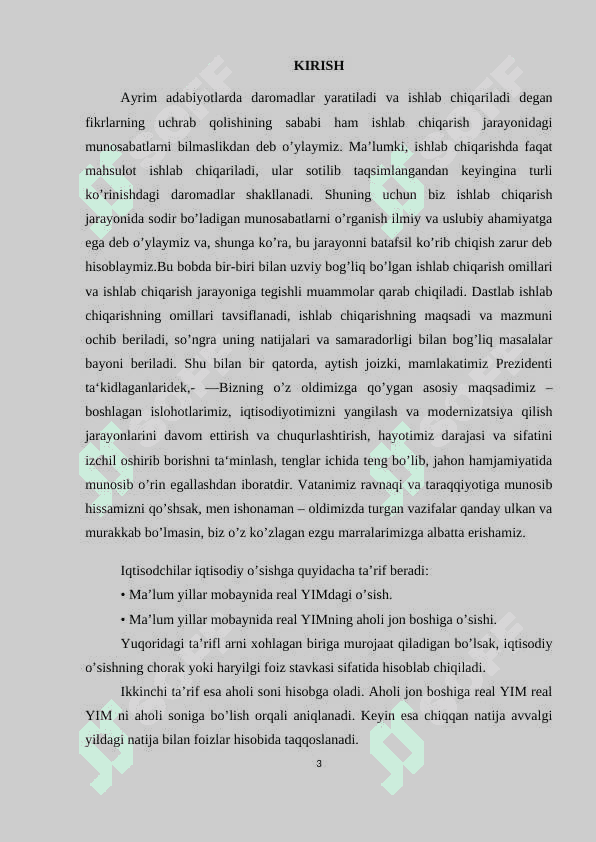 Ishlab chiqarish samaradorligi uning ko'rsatkichlari va hisoblash 2