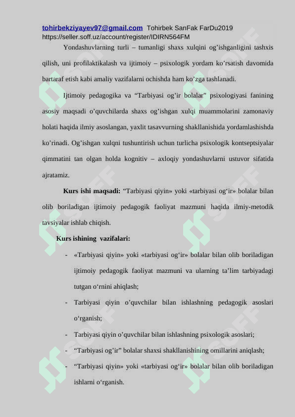 TARBIYASI QIYINLIKNI KELTIRIB CHIQARUVCHI OMILLARNI BARTARAF ETISHDA PSIXOLOGNING RO'LI 4