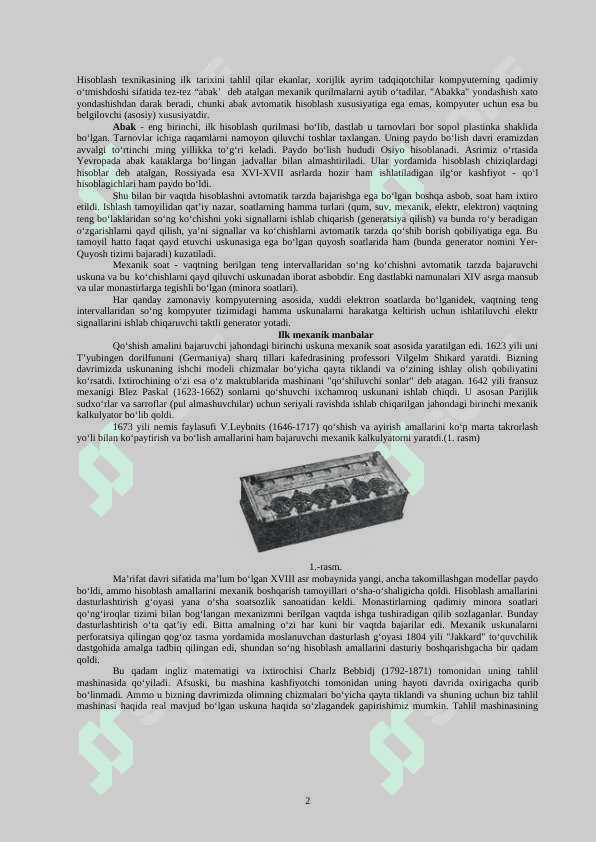 Integral mikrosxemalarning asosiy texnik ko’satkichlari 2