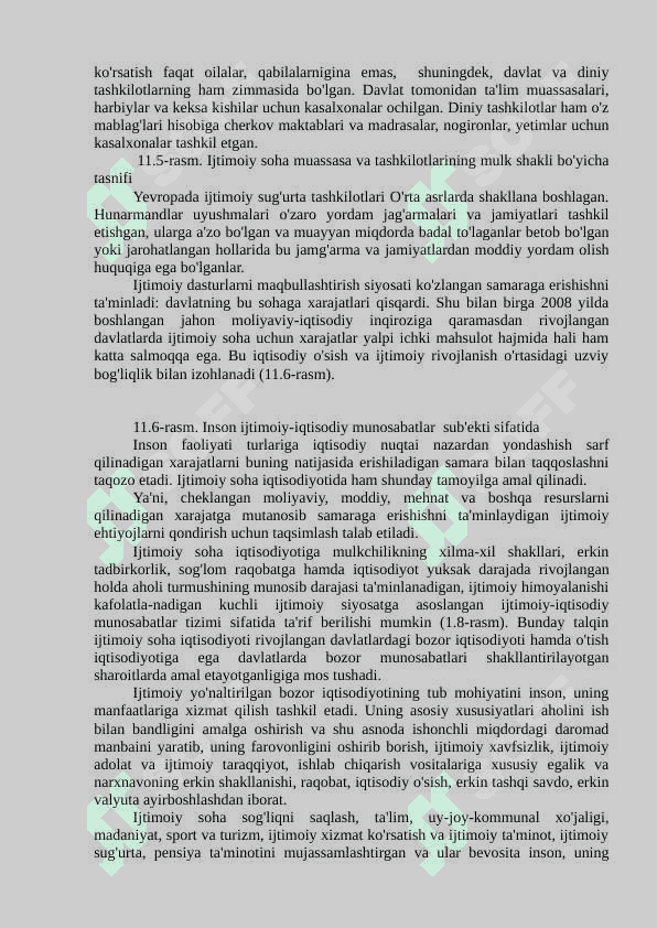 JAMIYATNING IJTIMOIY SOHASI VA DAVLATNING IJTIMOIY SIYOSATI 3