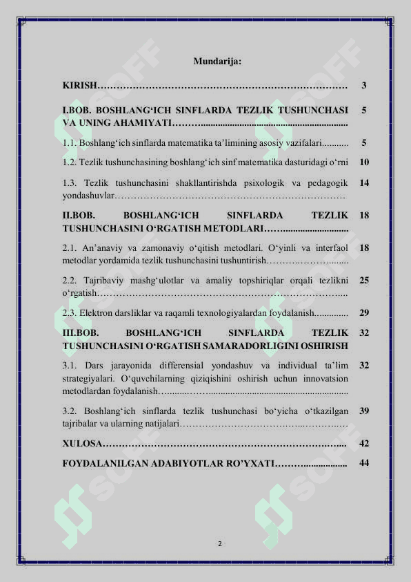Boshlang'ich sinf matematika darslarida tezlik tushunchasi haqida metodlar 2