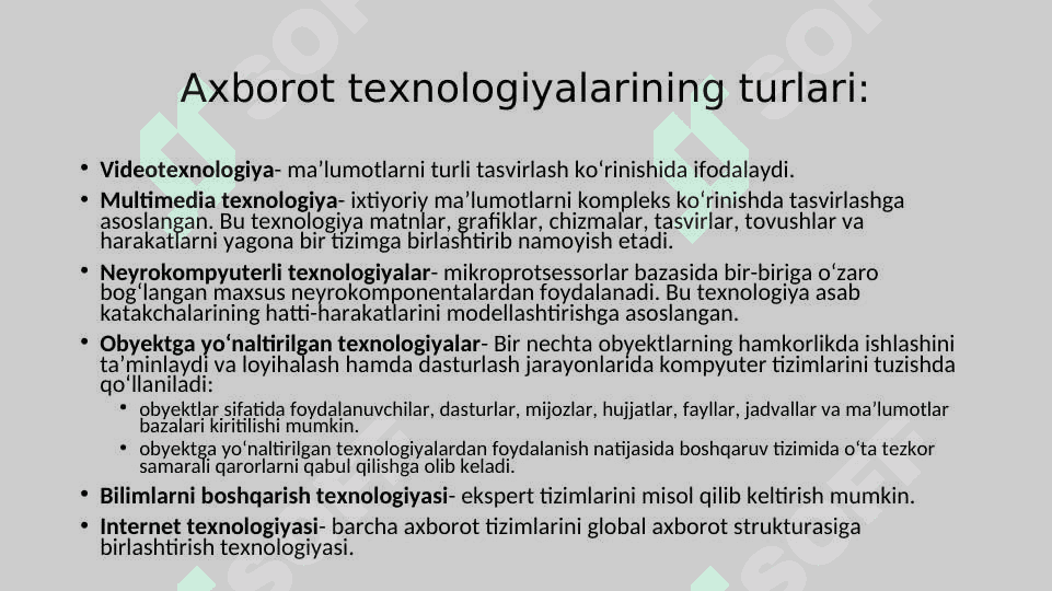 Iqtisodiyotda axborot- kommunikatsiya texnologiyalari va tizimlari 5