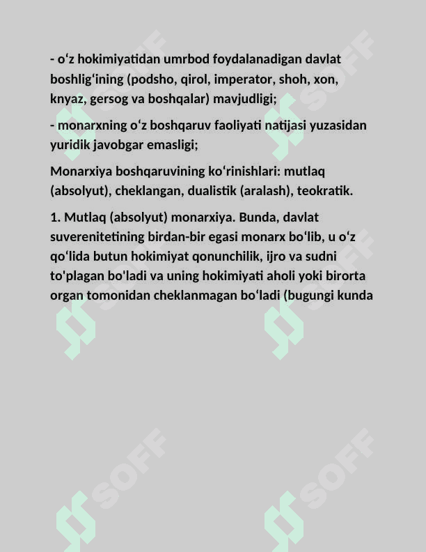 Davlat shakllari 5