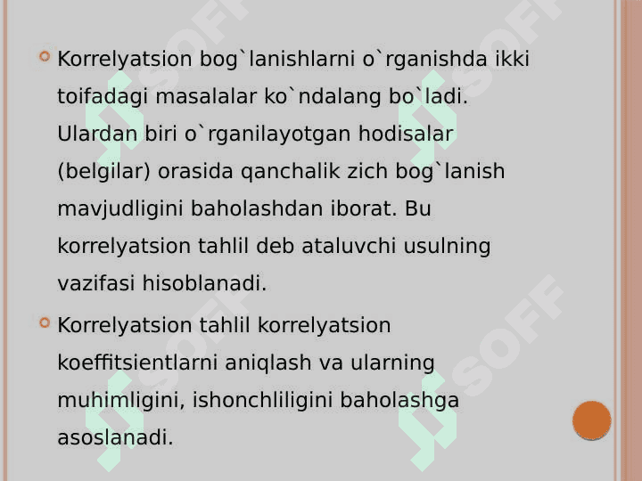 Regression va korrelyatsion tahlil 4