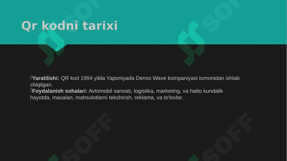 QR Kod bilan ishlash 3